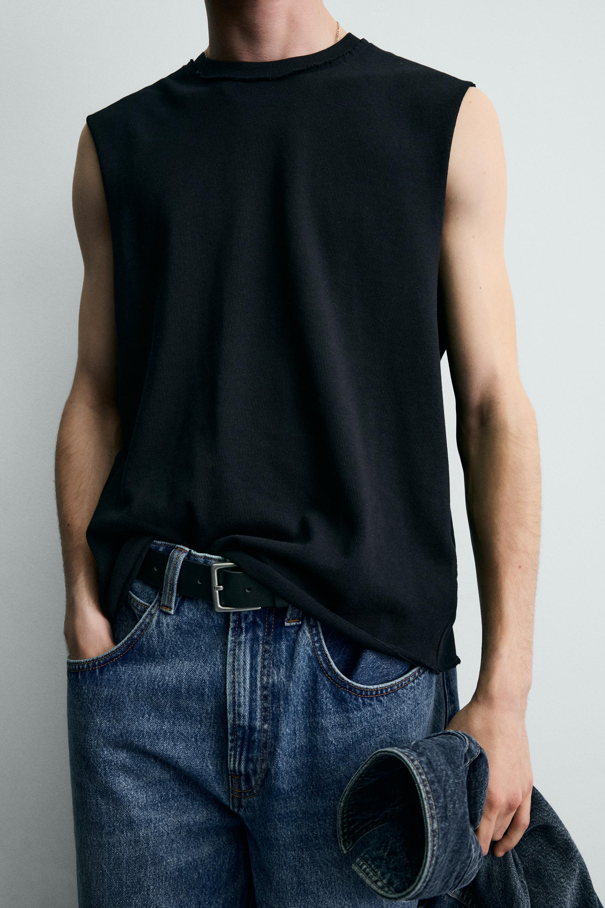 COTTON KNIT TANK TOP